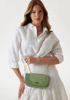 Guess Tatum Threaded Mini Crossbody Bag, Green