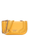 Guess Tatum Threaded Mini Crossbody Bag, Yellow