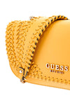 Guess Tatum Threaded Mini Crossbody Bag, Yellow