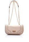 Guess Tatum Threaded Mini Crossbody Bag, Cream