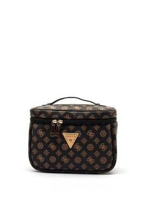 Guess Wilder Travel Vanity Case Bag, Brown