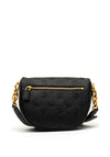 Guess Izzy Peony Mini Crossbody Bag, Black