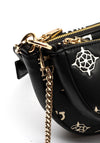 Guess Deesa Peony 4G Logo Crossbody, Black