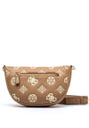 Guess Deesa Peony 4G Logo Crossbody, Taupe