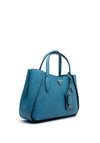 Guess Keandra 4G Peony Printed Medium Grab Bag, Slate Blue