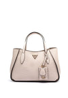 Guess Keandra 4G Peony Printed Medium Grab Bag, Stone