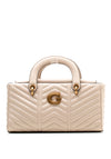 Guess Lovide Mini Quilted Satchel Bag, Stone