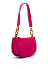 Guess Cilian Top Zip Saddle Shoulder Bag, Fuchsia