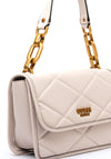 Guess Cilian Top Handle Crossbody Bag, Stone