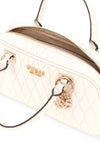 Guess Valla Quilted Dome Grab bag, Cream