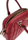 Guess Valla Quilted Dome Grab bag, Deep Red