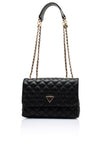 Guess Giully II Quilted Convertible Crossbody Bag, Black