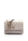 Guess Giully II Quilted Convertible Crossbody Bag, Taupe