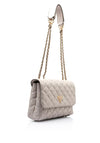 Guess Giully II Quilted Convertible Crossbody Bag, Taupe