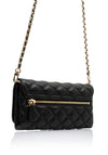 Guess Giully II Mini Quilted Smartphone Crossbody Bag, Black
