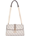 Guess Zamira G Logo Convertible Crossbody Bag, Dark Taupe