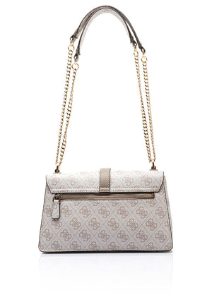 Guess Zamira G Logo Convertible Crossbody Bag, Dark Taupe
