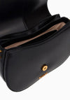 Guess Kuba Saddle Shoulder Bag, Black