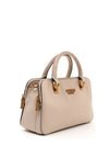 Guess Small Arja Satchel Bag, Stone