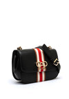 Guess Nelka Flap Small Crossbody Bag, Black