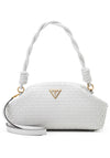 Guess Lisbet Woven Shoulder Bag, Stone