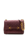 Guess Aveta Small Logo Shoulder Bag, Merlot