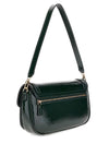Guess Dea Patent Faux Leather Small Shoulder Bag, Green