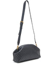 Guess Lisbet Woven Shoulder Bag, Black