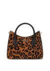 Guess Domitilla Leather Handbag, Leopard Print