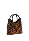 Guess Domitilla Leather Handbag, Leopard Print