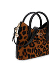 Guess Domitilla Leather Handbag, Leopard Print