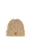 Guess Knit Beanie Hat, Brown