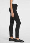 Guess Womens High Rise Skinny Jeans, Black