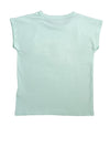 Guess Older Girl Sequins Short Sleeve Tee, Green