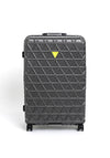 Guess Le Disko Travel 28” 8 Wheel Spinner Suitcase, Gun Metal