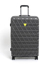 Guess Le Disko Travel 28” 8 Wheel Spinner Suitcase, Gun Metal