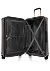Guess Wilder 4G Peony 28” 8-Wheeler Spin Suitcase, Brown