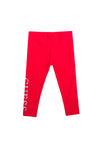 Guess Girl Glitter Branded Leggings, Pink