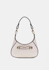 Guess Mimina Flap Crossbody Bag, Stone