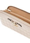 Guess Nadira Quilted Wallet, Taupe