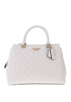 Guess Eco Mai Quilted Grab Bag, White