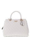 Guess Eco Mai Quilted Grab Bag, White