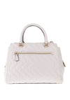 Guess Eco Mai Quilted Grab Bag, White