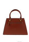 Guess Stephi Stitched Satchel Bag, Whiskey