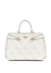 Guess Lorelei 4G Logo Medium Grab Bag, White