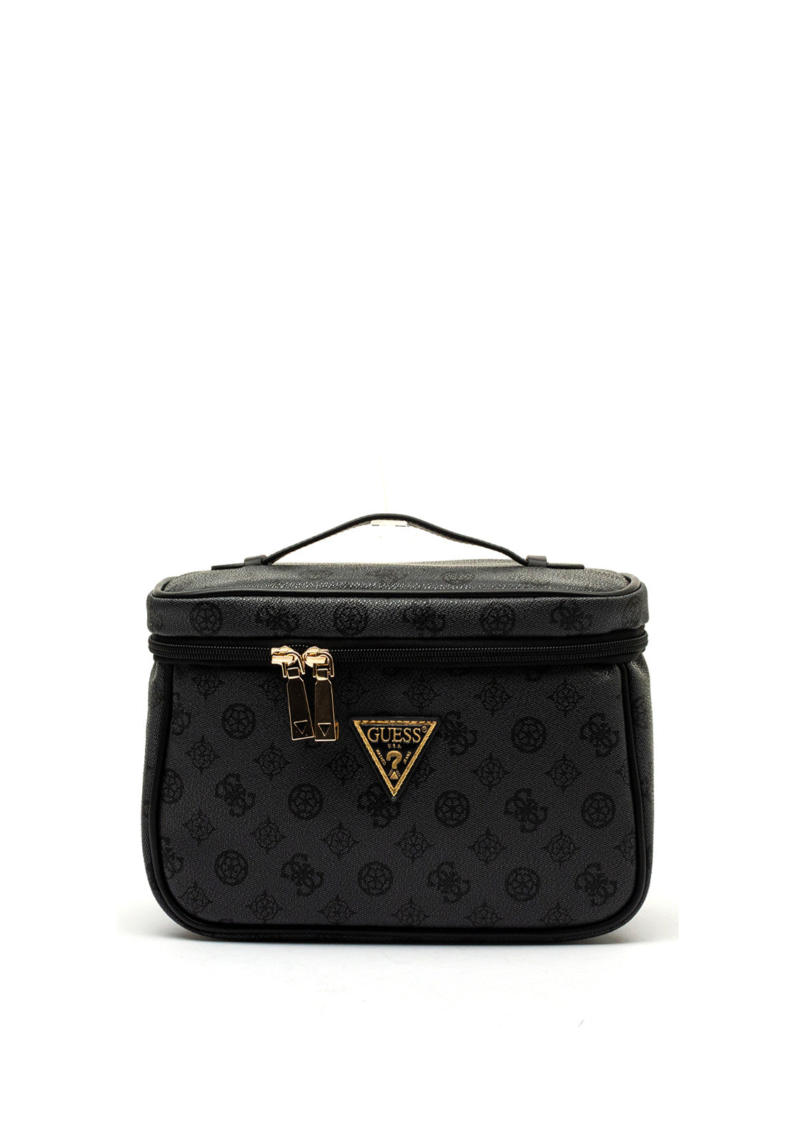Guess Wilder Travel Vanity Case Bag, Charcoal Grey