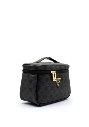 Guess Wilder Travel Vanity Case Bag, Charcoal Grey