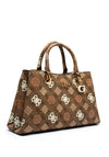 Guess Eliette Peony 4G Logo Grab Bag, Latte
