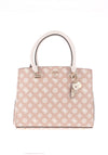 Guess Noelle 4G Peony Logo Grab Bag, Rosewood