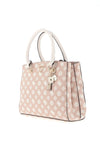 Guess Noelle 4G Peony Logo Grab Bag, Rosewood